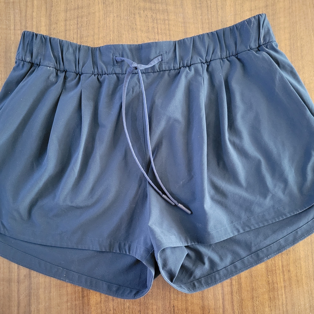 Lululemon Navy Athletic Shorts - Picture 2 of 6